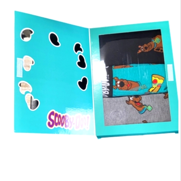 Men's Boxer Brief Scooby Doo Large funny humorous underwear 3 pc set - Picture 3 of 5